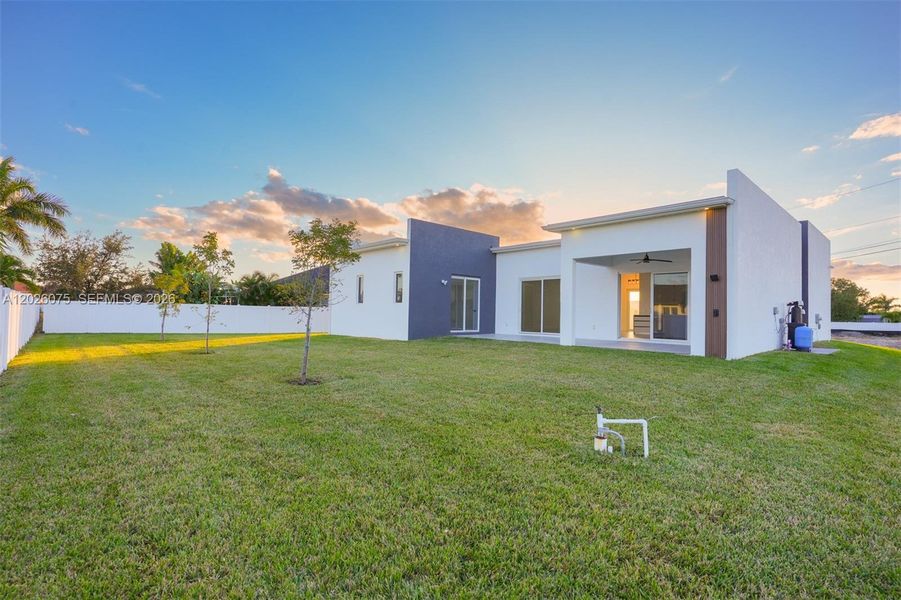 Exterior details and patio area of a home in , Cape Coral (Image 32).