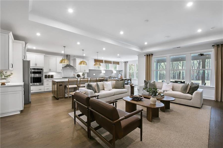 Furnished interior view inside a new home in , Villa Rica (Image 12).