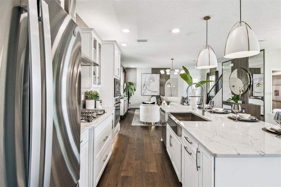 Furnished interior view inside a new home in Lake Star at Ovation, Winter Garden (Image 3).