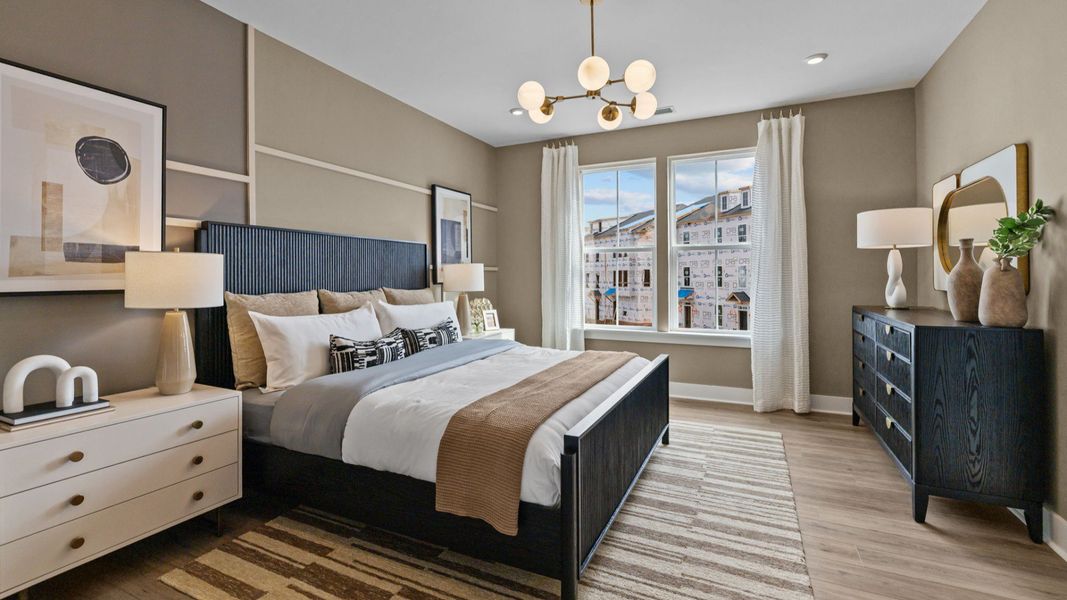 The Landon by DRB Homes in Greenway Overlook Charlotte NC - Bedroom 1 The Landon by DRB Homes in Greenway Overlook Charlotte NC - Bedroom 1