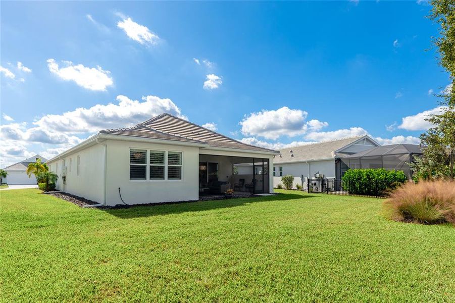 Exterior details and patio area of a home in , Sarasota (Image 19). Exterior details and patio area of a home in , Sarasota (Image 19).