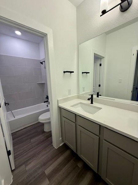 Furnished interior view inside a new home in , Kyle (Image 17).