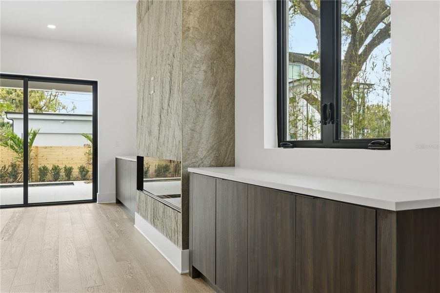 Furnished interior view inside a new home in , Tampa (Image 36).