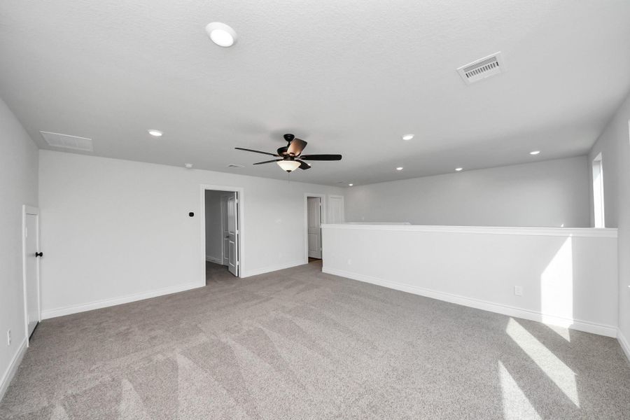 Spacious, unfurnished interior of a new home in Lexington Heights, Willis (Image 37). Spacious, unfurnished interior of a new home in Lexington Heights, Willis (Image 37).