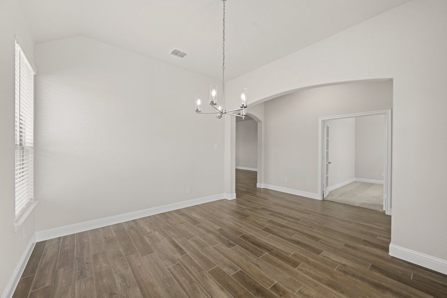 Spacious, unfurnished interior of a new home in Mockingbird Hills - Signature Series, Joshua (Image 17).