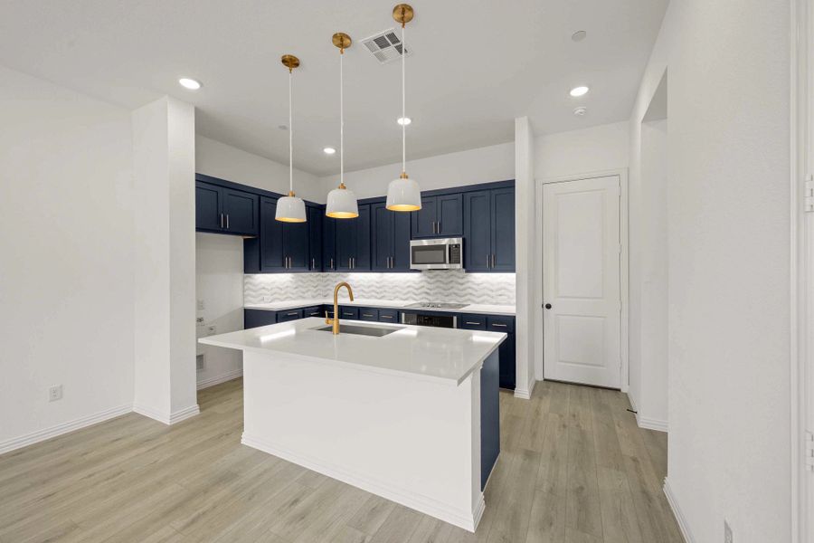 Kitchen featuring the Sapphire Collection Kitchen featuring the Sapphire Collection