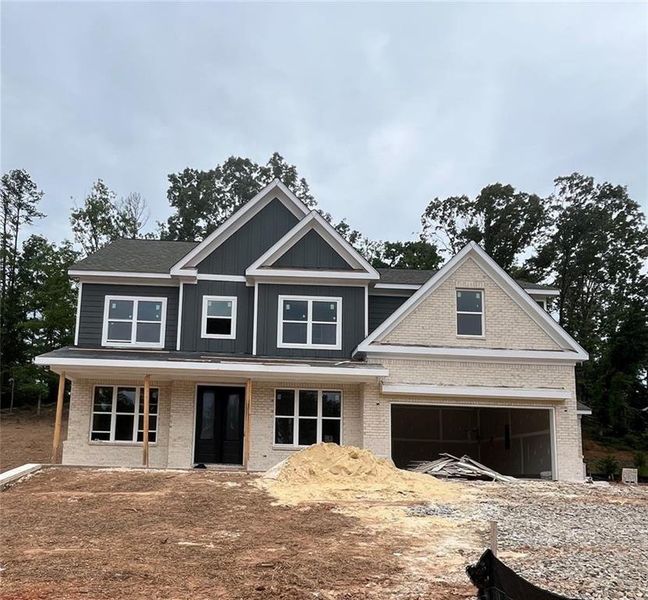 In-progress construction of a new home in , Cumming, GA (Image 2). In-progress construction of a new home in , Cumming, GA (Image 2).