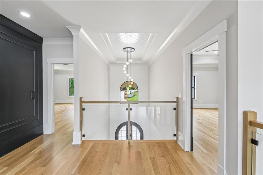 Furnished interior view inside a new home in , Buford (Image 51).