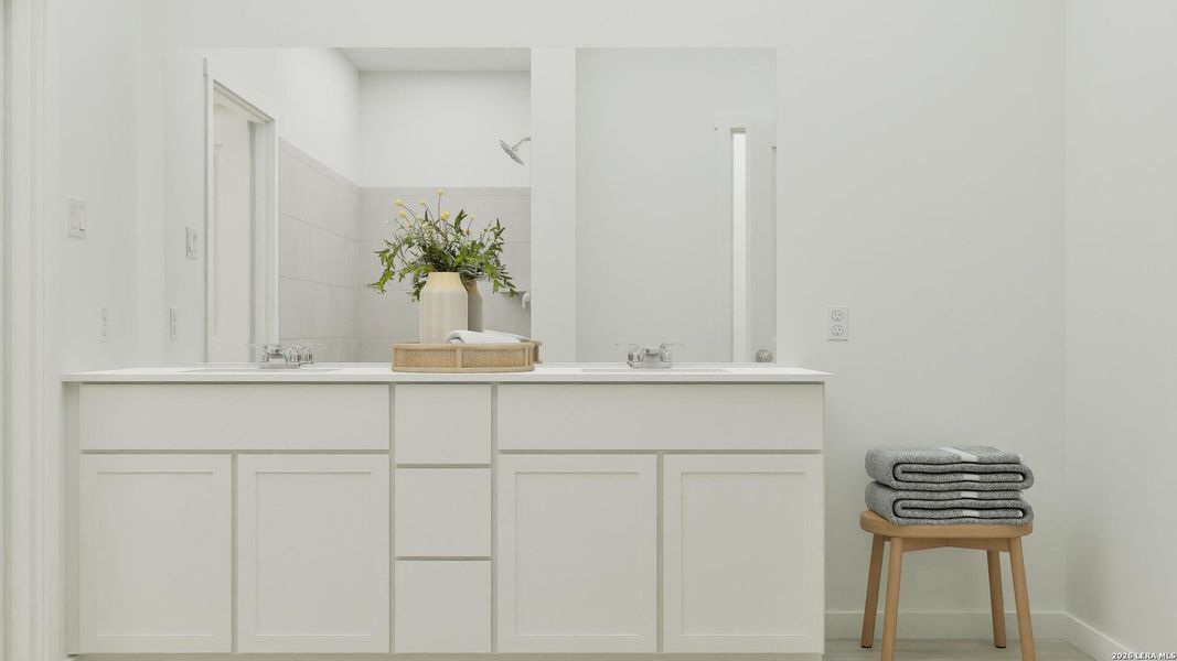 Furnished interior view inside a new home in Juniper Ranch, Spring Branch (Image 13).
