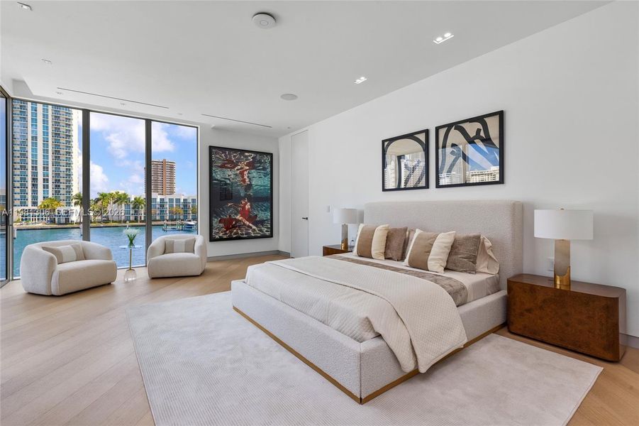Furnished interior view inside a new home in , Hallandale Beach (Image 48).