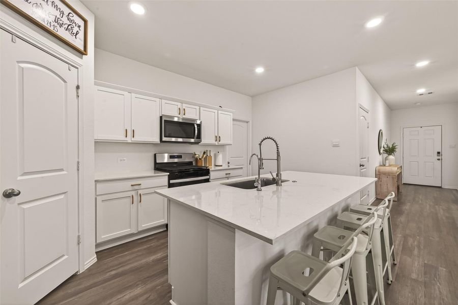 Furnished interior view inside a new home in Grand Pines, Magnolia (Image 38).
