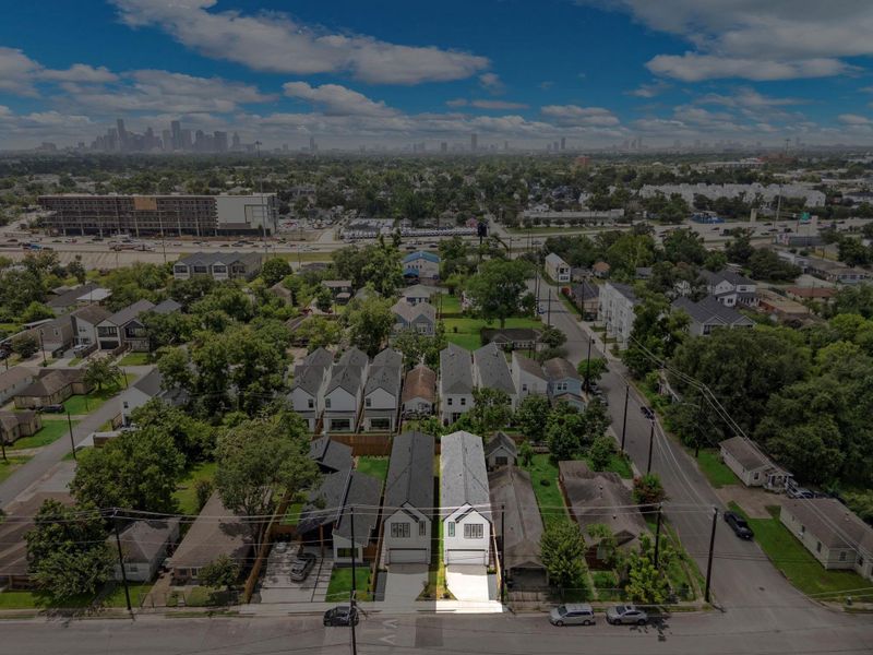 Front exterior of a new home in , Houston, TX, highlighting curb appeal (Image 2). Front exterior of a new home in , Houston, TX, highlighting curb appeal (Image 2).
