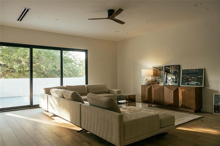 Furnished interior view inside a new home in , Dallas (Image 11).