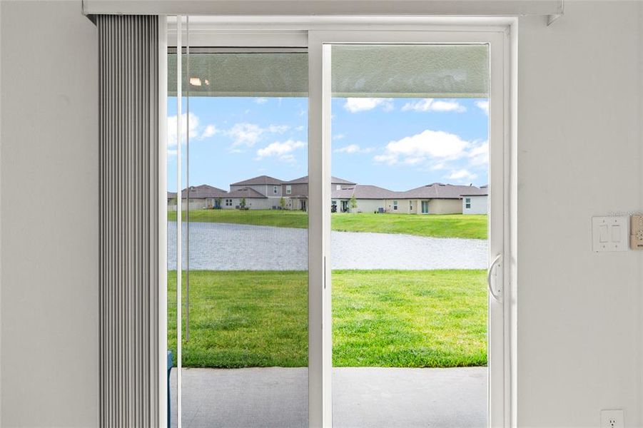 Exterior details and patio area of a home in Prosperity Lakes, Parrish (Image 40). Exterior details and patio area of a home in Prosperity Lakes, Parrish (Image 40).