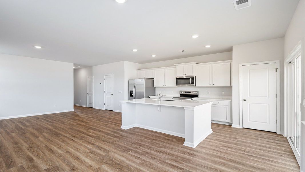 Furnished interior view inside a new home in Marion Village, Santee (Image 7).