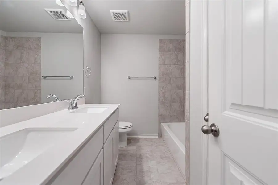 Furnished interior view inside a new home in Covenant Park, Springtown (Image 8). Furnished interior view inside a new home in Covenant Park, Springtown (Image 8).