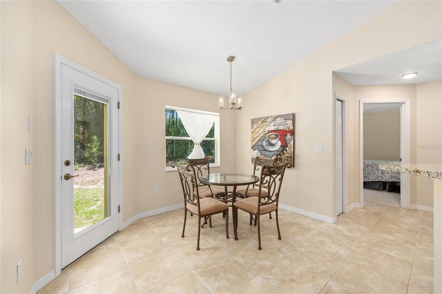 Furnished interior view inside a new home in Rainbow Springs, Dunnellon (Image 31).