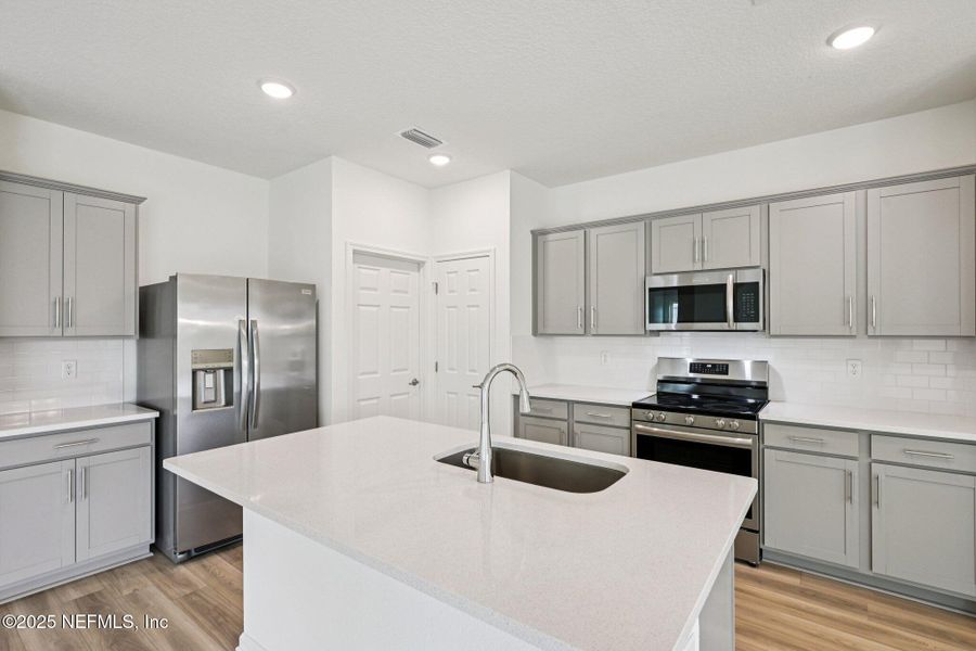 Furnished interior view inside a new home in Panther Creek, Jacksonville (Image 8).