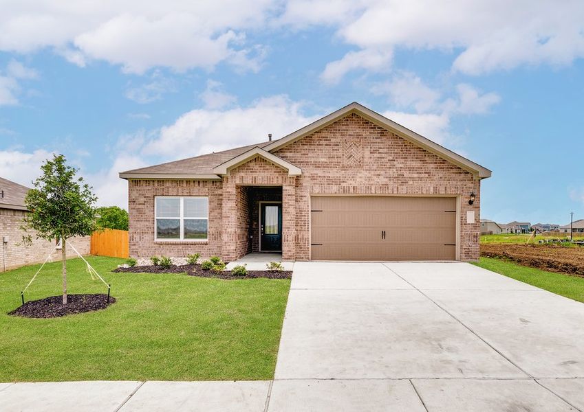 The Blanco is a beautiful one-story, brick home. The Blanco is a beautiful one-story, brick home.
