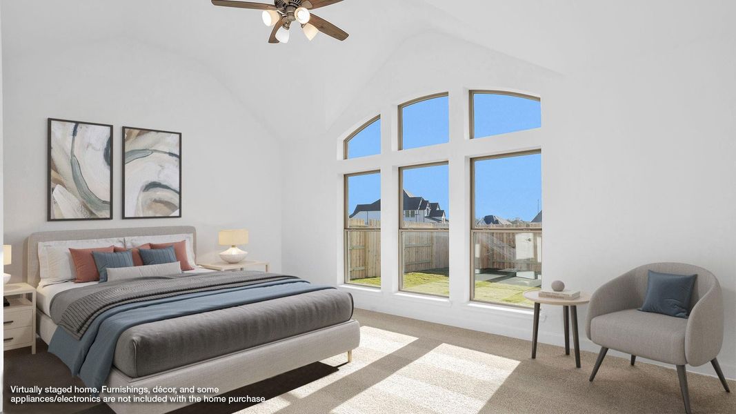 Furnished interior view inside a new home in Briarley, Montgomery (Image 8).