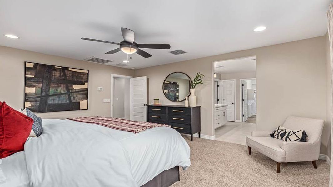 Representative furnished interior of a home built from the Paisley by Taylor Morrison in Paradisi Discovery Collection, Surprise (Image 30).