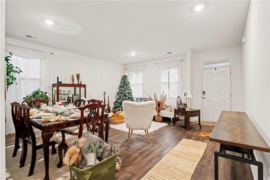 Furnished interior view inside a new home in , Lithonia (Image 32).