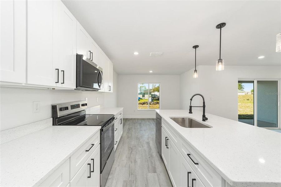 Furnished interior view inside a new home in , Ocala (Image 8).