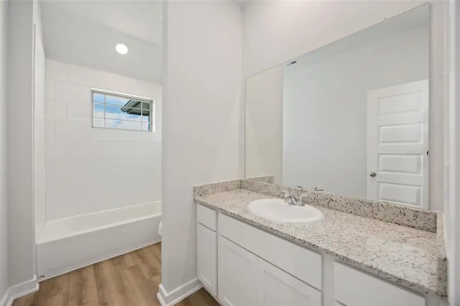 Furnished interior view inside a new home in Granger Pines, Conroe (Image 6). Furnished interior view inside a new home in Granger Pines, Conroe (Image 6).