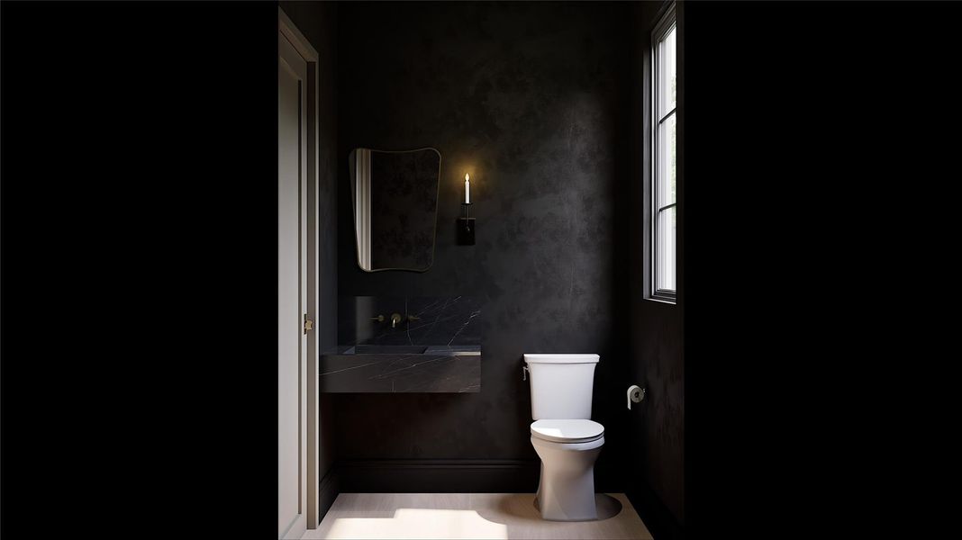 Powder Room Rendering