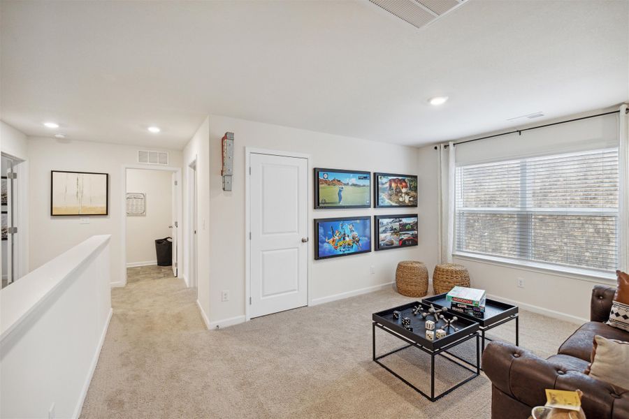 Representative furnished interior of a home built from the Hayden by D.R. Horton in Hillcrest Landing, McDonald (Image 19).