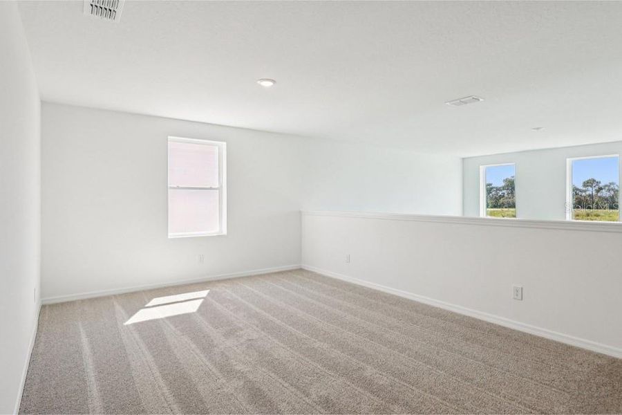 Spacious, unfurnished interior of a new home in Northlake Traditional, Winter Garden (Image 31). Spacious, unfurnished interior of a new home in Northlake Traditional, Winter Garden (Image 31).