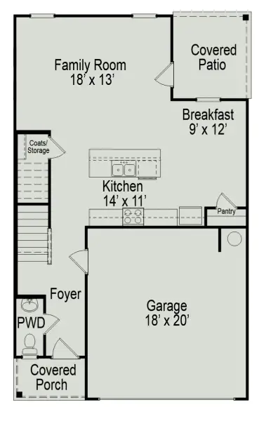 The Braselton II First Floor