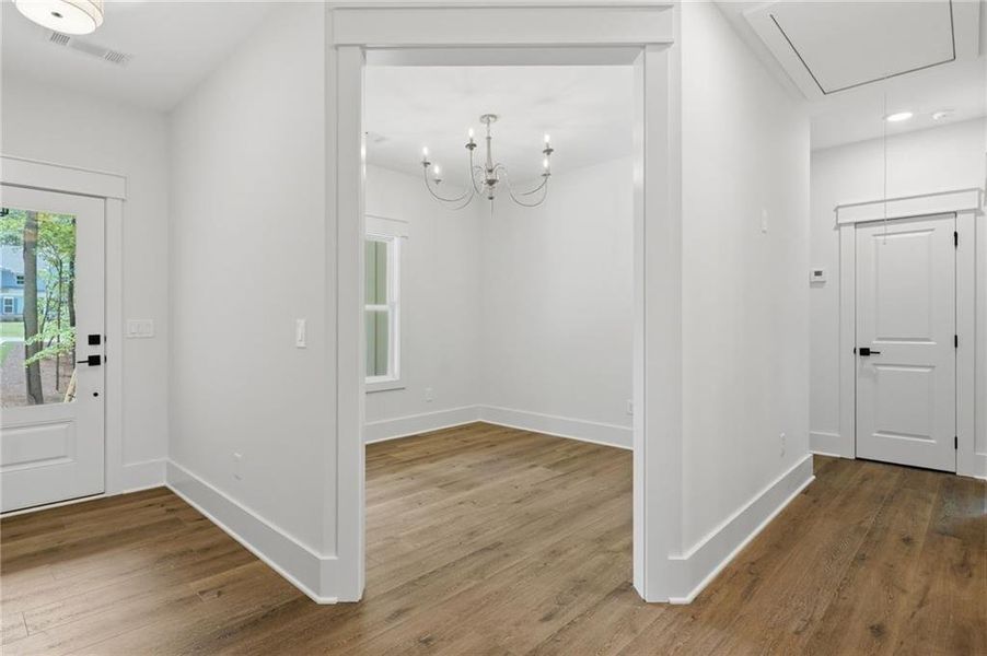 Spacious, unfurnished interior of a new home in Autumn Brook, Canton (Image 18). Spacious, unfurnished interior of a new home in Autumn Brook, Canton (Image 18).
