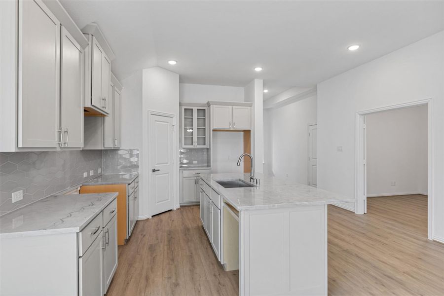 Furnished interior view inside a new home in Aldeana, Bonney (Image 11).