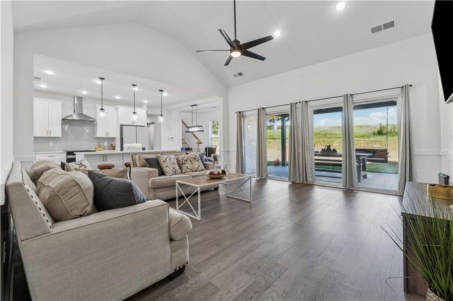 Furnished interior view inside a new home in , Gainesville (Image 11).