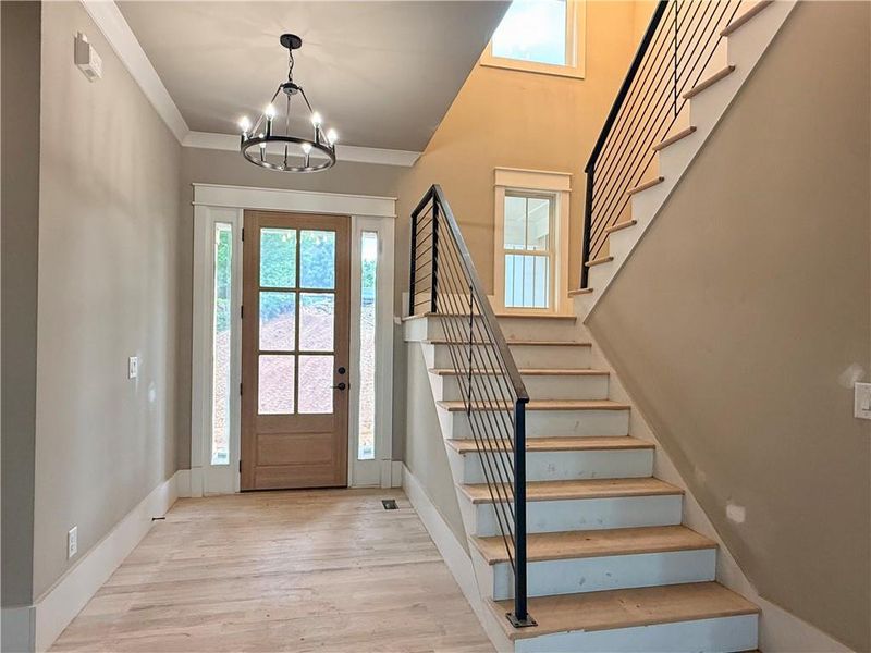 Spacious, unfurnished interior of a new home in , Flowery Branch (Image 21).