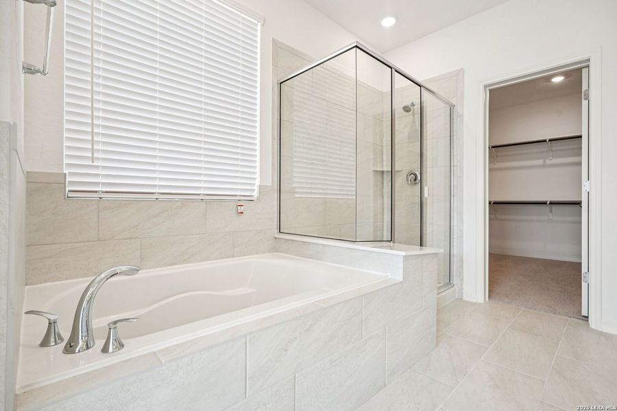 Furnished interior view inside a new home in Estancia Ranch - Classic Series, San Antonio (Image 13).