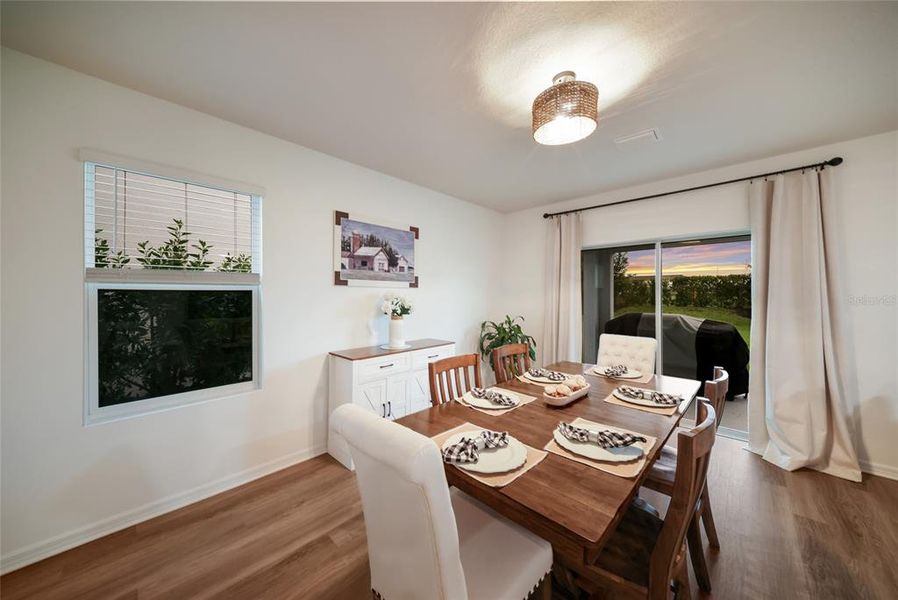 Furnished interior view inside a new home in Star Farms at Lakewood Ranch, Bradenton (Image 13).