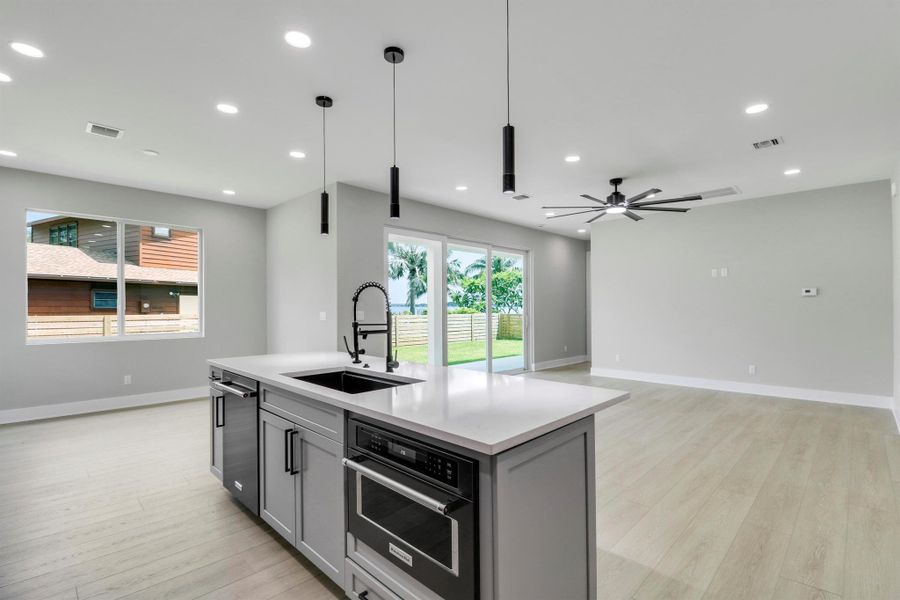 Furnished interior view inside a new home in , Jensen Beach (Image 11).