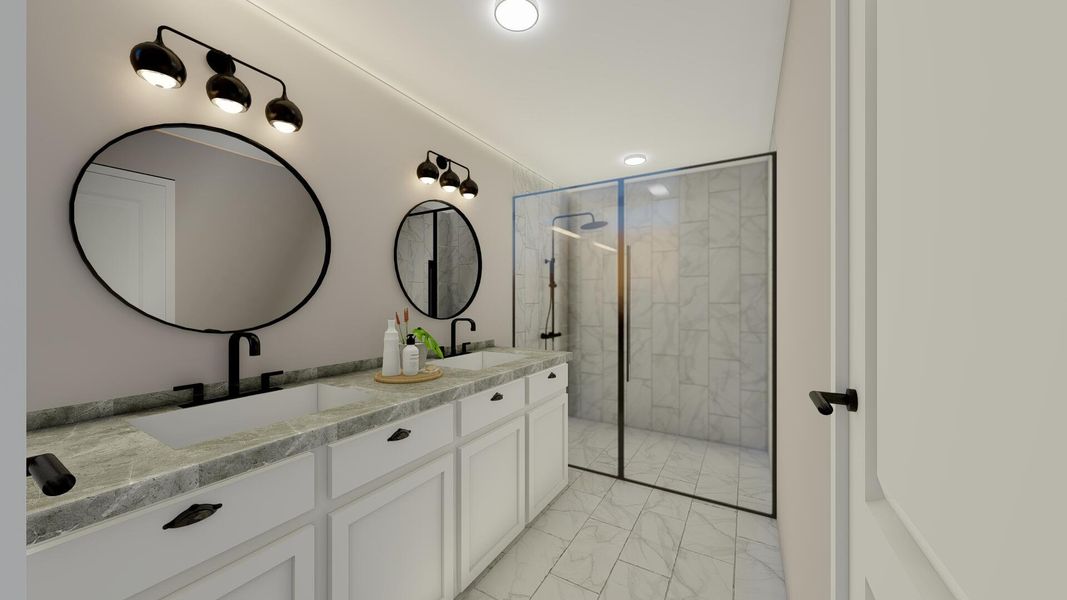 Furnished interior view inside a new home in , Summerville (Image 6).