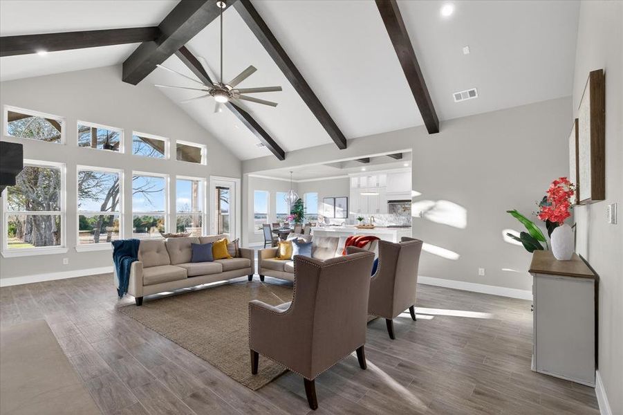 Furnished interior view inside a new home in , Farmersville (Image 12). Furnished interior view inside a new home in , Farmersville (Image 12).