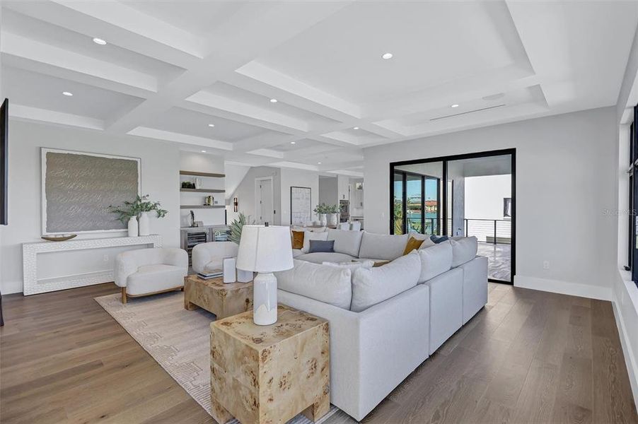 Furnished interior view inside a new home in , St. Pete Beach (Image 16). Furnished interior view inside a new home in , St. Pete Beach (Image 16).