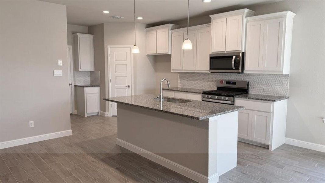 Furnished interior view inside a new home in Morningstar, Fort Worth (Image 8). Furnished interior view inside a new home in Morningstar, Fort Worth (Image 8).