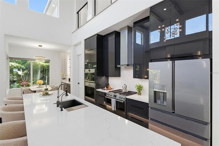 Furnished interior view inside a new home in , Sarasota (Image 15).