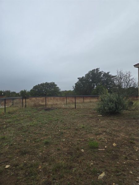 View of yard featuring a rural view