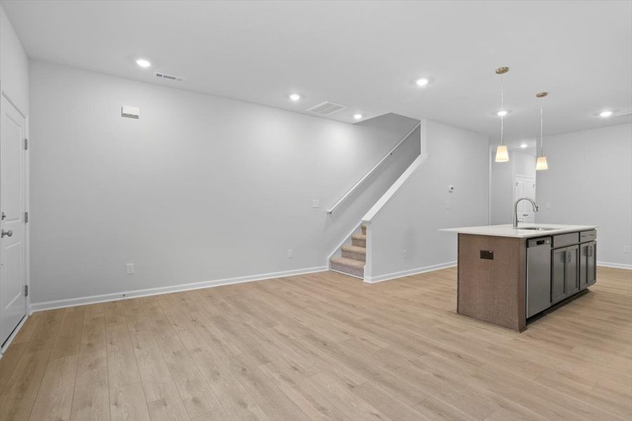 Spacious, unfurnished interior of a new home in Renaissance at White Oak, Garner (Image 14).