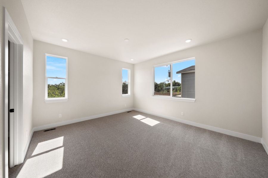 Spacious, unfurnished interior of a new home in Berkeley Villas, Denver (Image 27). Spacious, unfurnished interior of a new home in Berkeley Villas, Denver (Image 27).