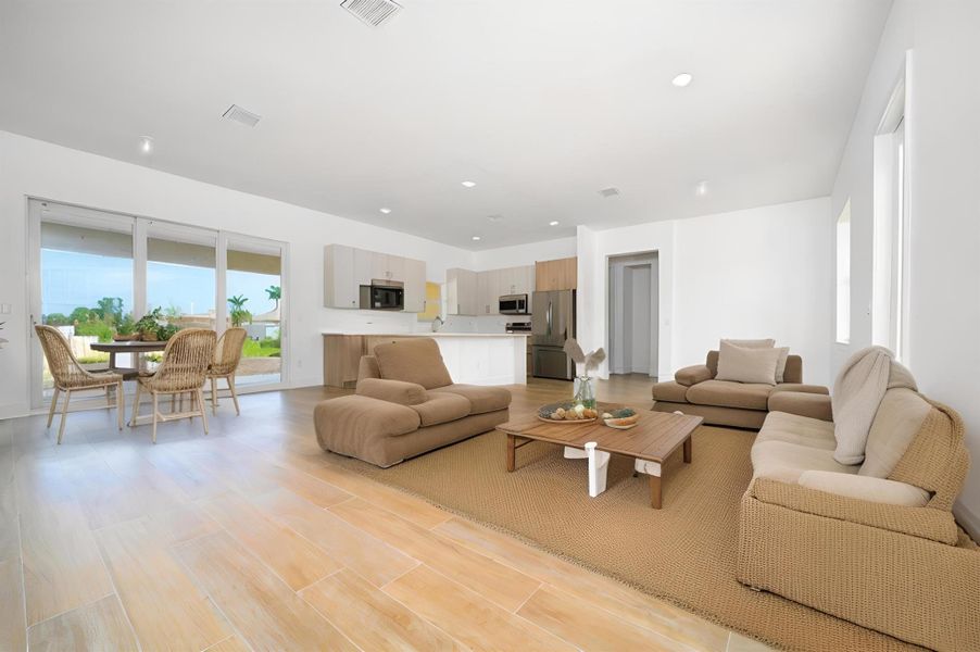 Furnished interior view inside a new home in , Port Charlotte (Image 8).