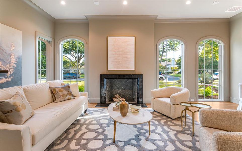 Furnished interior view inside a new home in , University Park (Image 14). Furnished interior view inside a new home in , University Park (Image 14).