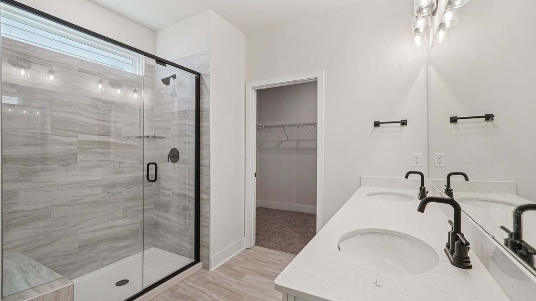 Furnished interior view inside a new home in Westport, York (Image 8).